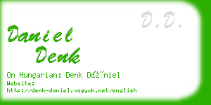 daniel denk business card